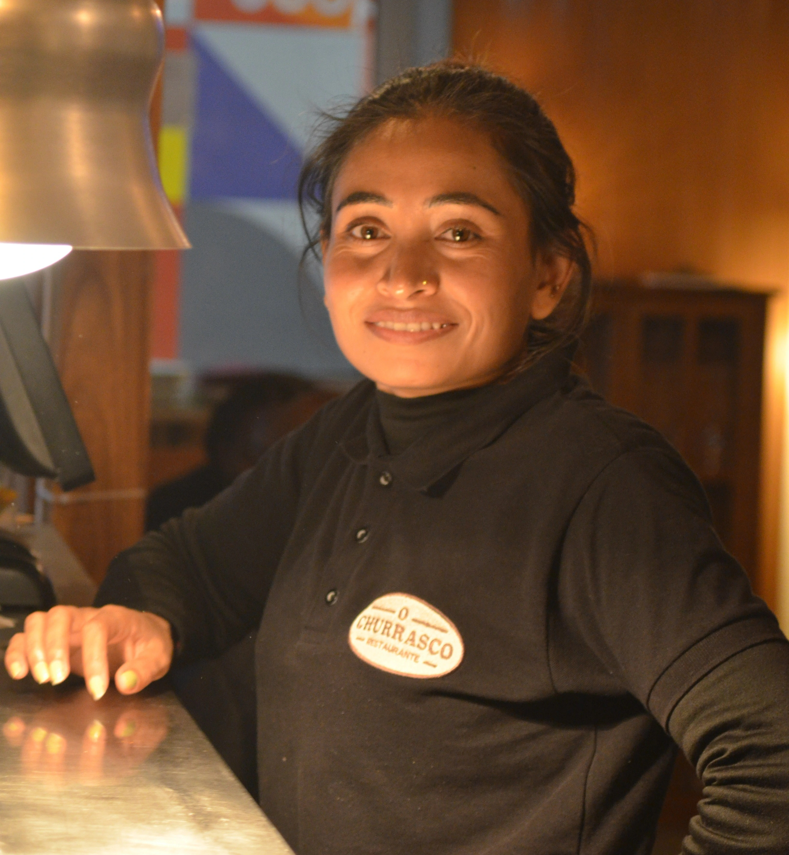 Equipa do restaurante O Churrasco nos bastidores