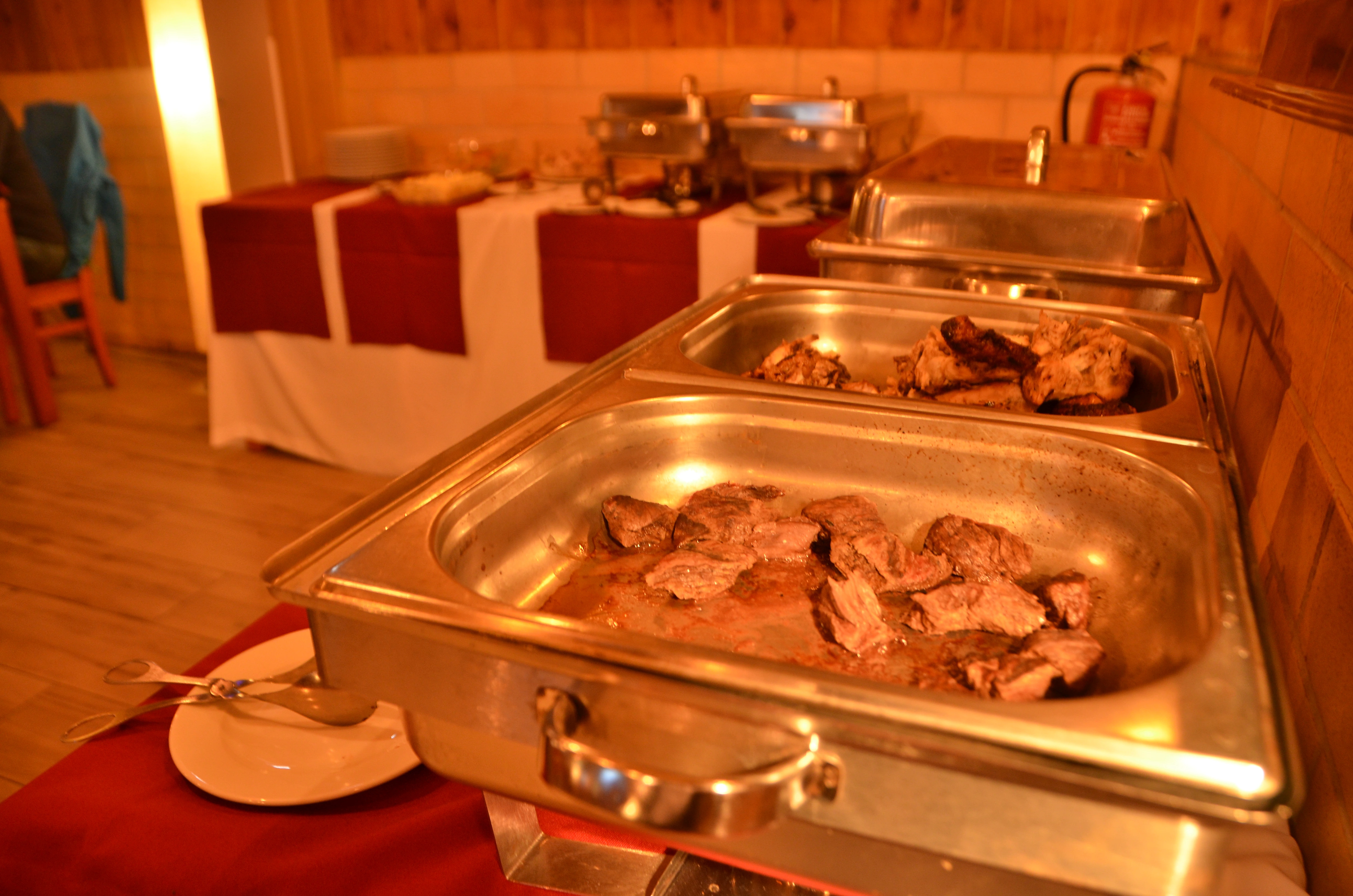 Buffet do restaurante O Churrasco